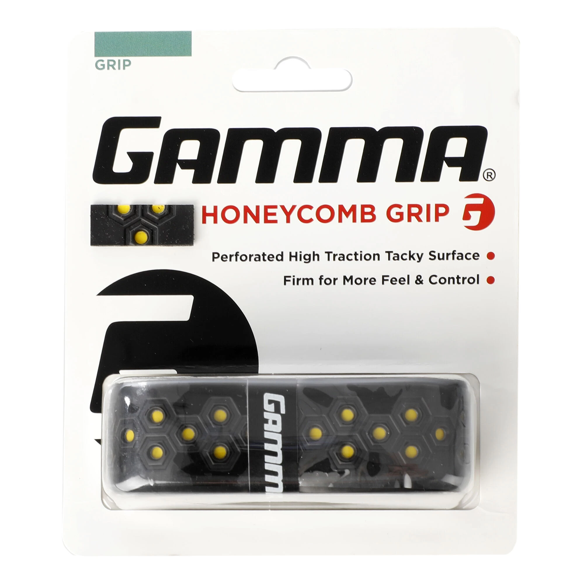 GAMMA Honeycomb Cushion Grip 1er Pack - Schwarz, Gelb 1 GAMMA Honeycomb Cushion Grip 1er Pack - Schwarz, Gelb