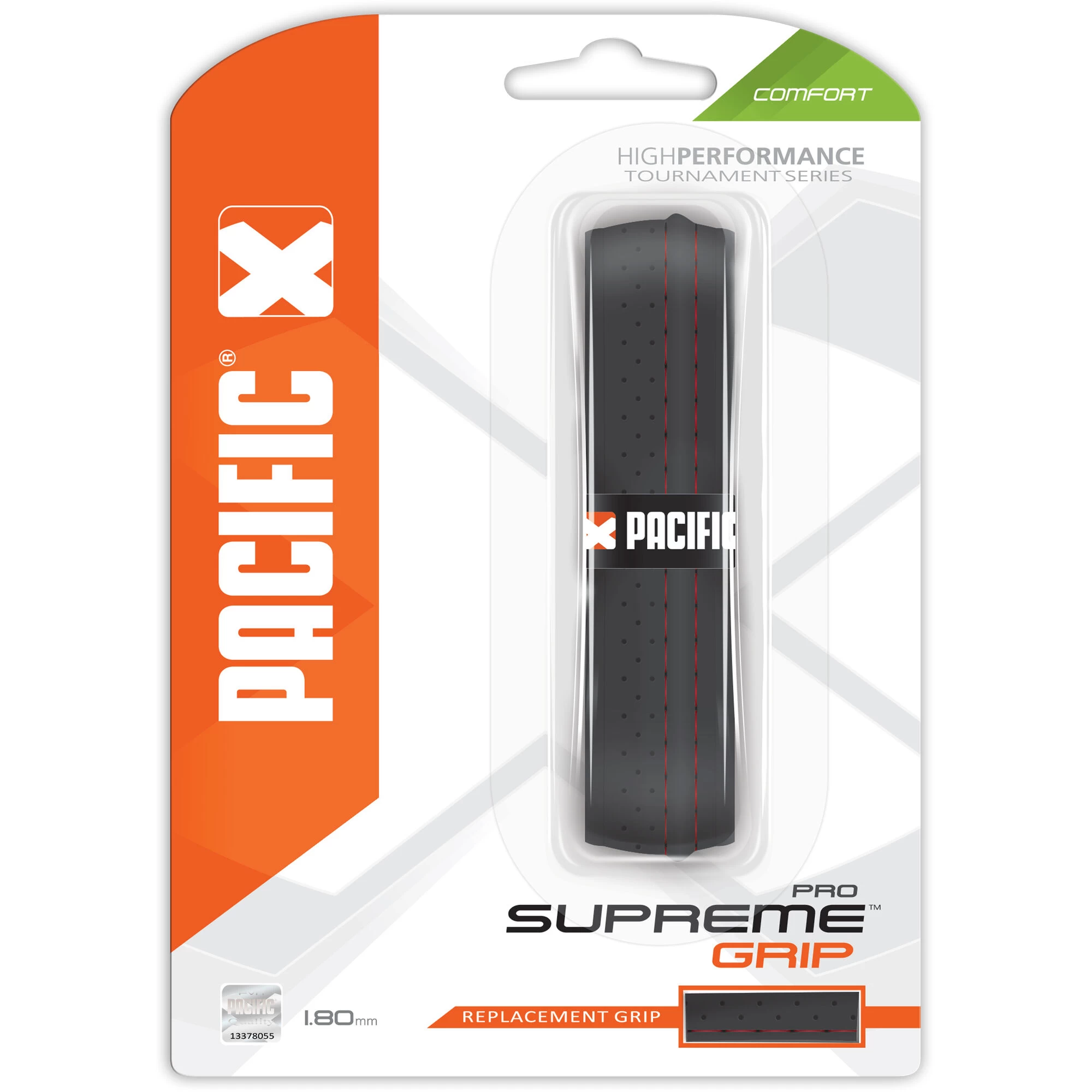 PACIFIC Supreme Grip Pro 1er Pack - Schwarz 1 PACIFIC Supreme Grip Pro 1er Pack - Schwarz