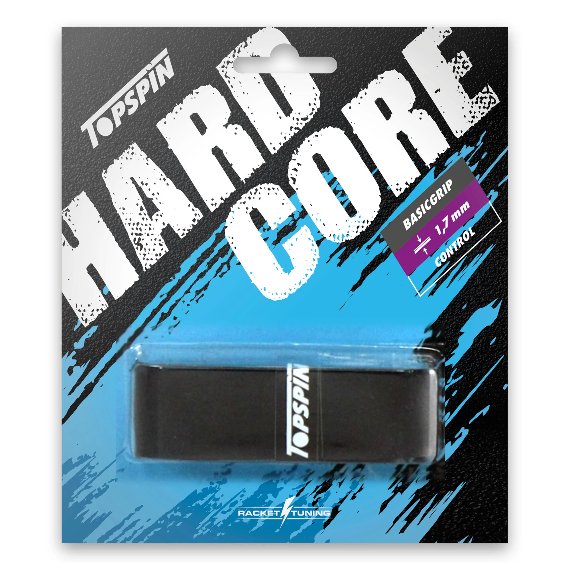 Hardcore Basic Grip 1er Pack - Schwarz 1 Hardcore Basic Grip 1er Pack - Schwarz