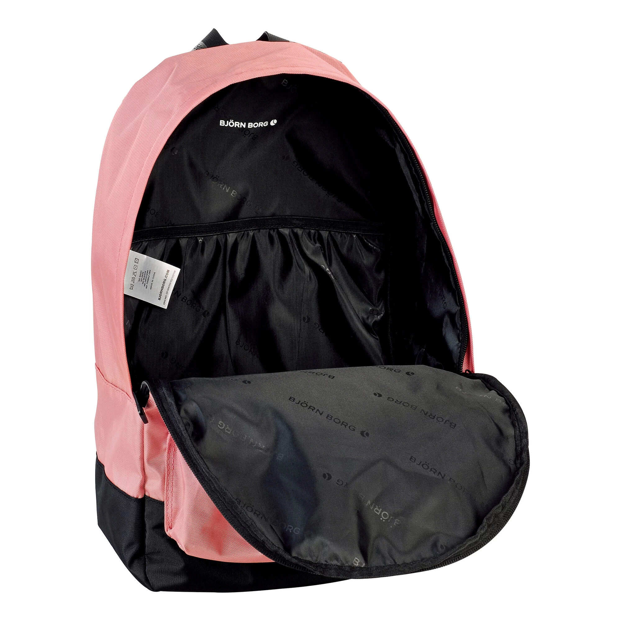 BJØRN BORG Street Rucksack - Rosa, Schwarz 1 BJØRN BORG Street Rucksack - Rosa, Schwarz
