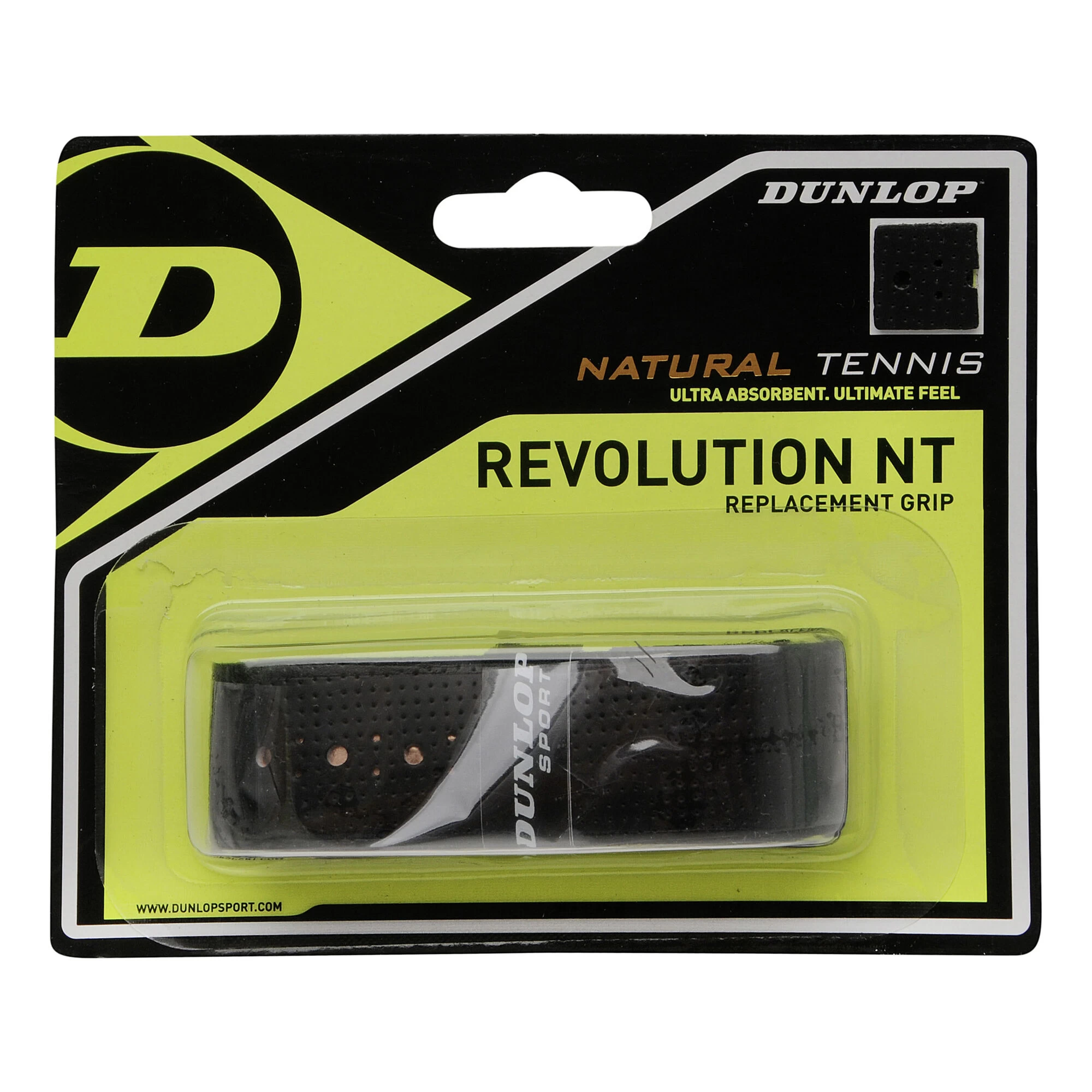 Dunlop Revolution NT Replacement Grip 1er Pack - Schwarz 1 Dunlop Revolution NT Replacement Grip 1er Pack - Schwarz