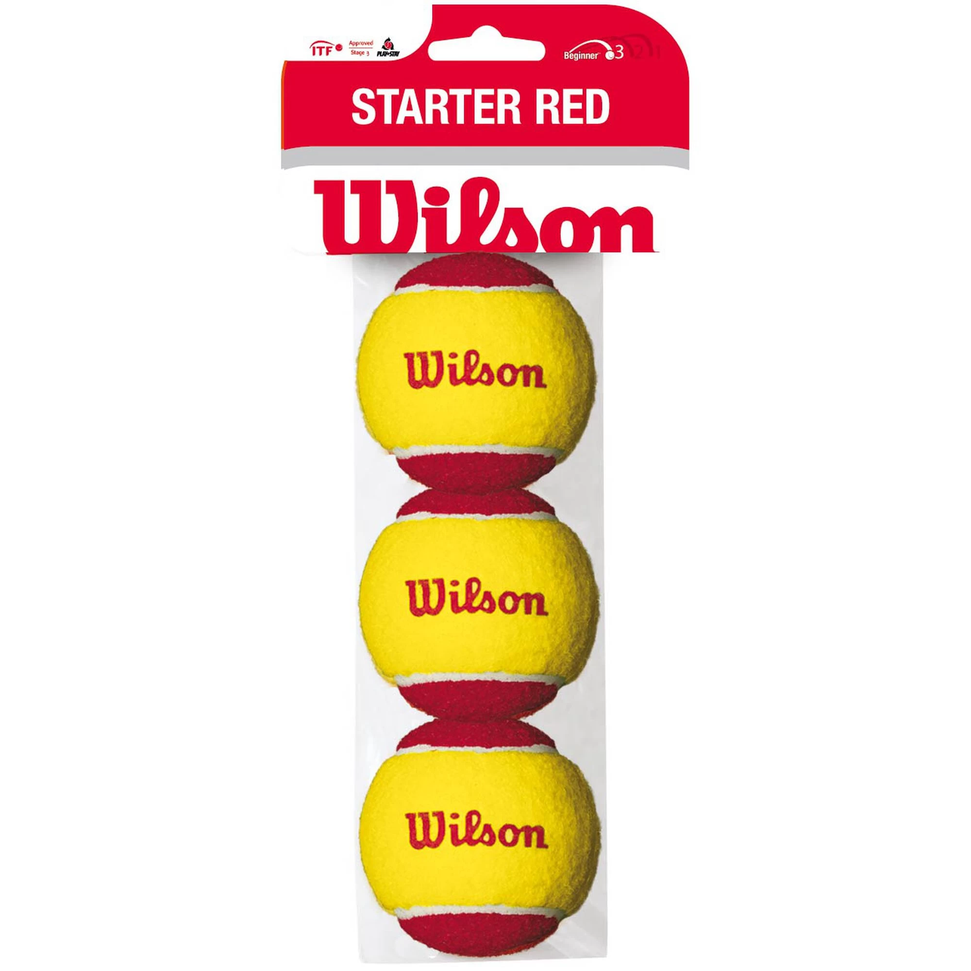 Wilson Starter Balls (Stage 3) 3er Beutel 1 Wilson Starter Balls (Stage 3) 3er Beutel