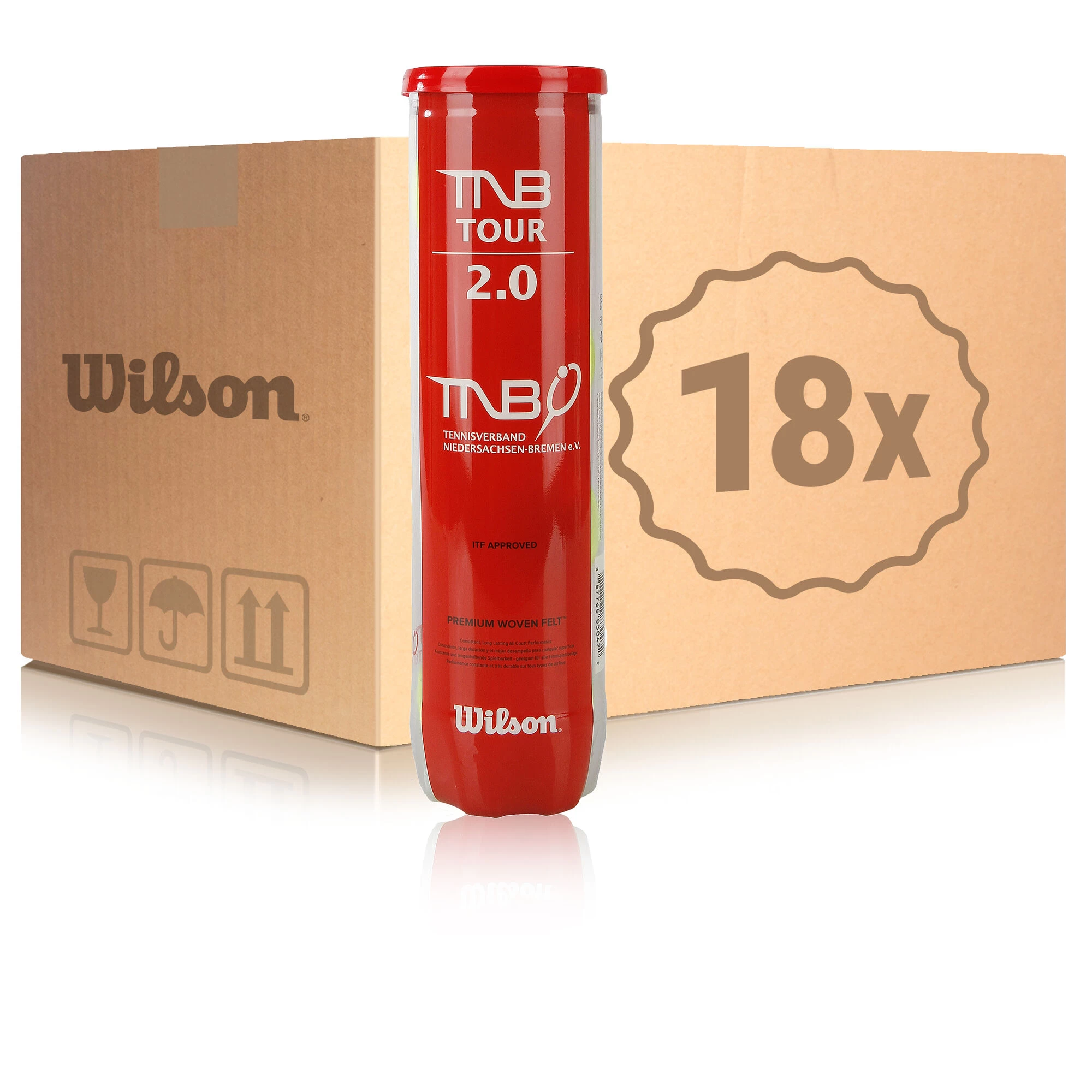 Wilson TNB Tour 2.0 18x 4er Dose 1 Wilson TNB Tour 2.0 18x 4er Dose