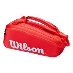 Wilson Super Tour Schlägertasche 6er - Rot, Weiß 13 Wilson Super Tour Schlägertasche 6er - Rot, Weiß -Geschäft für Tennisausrüstung 0220700000 000