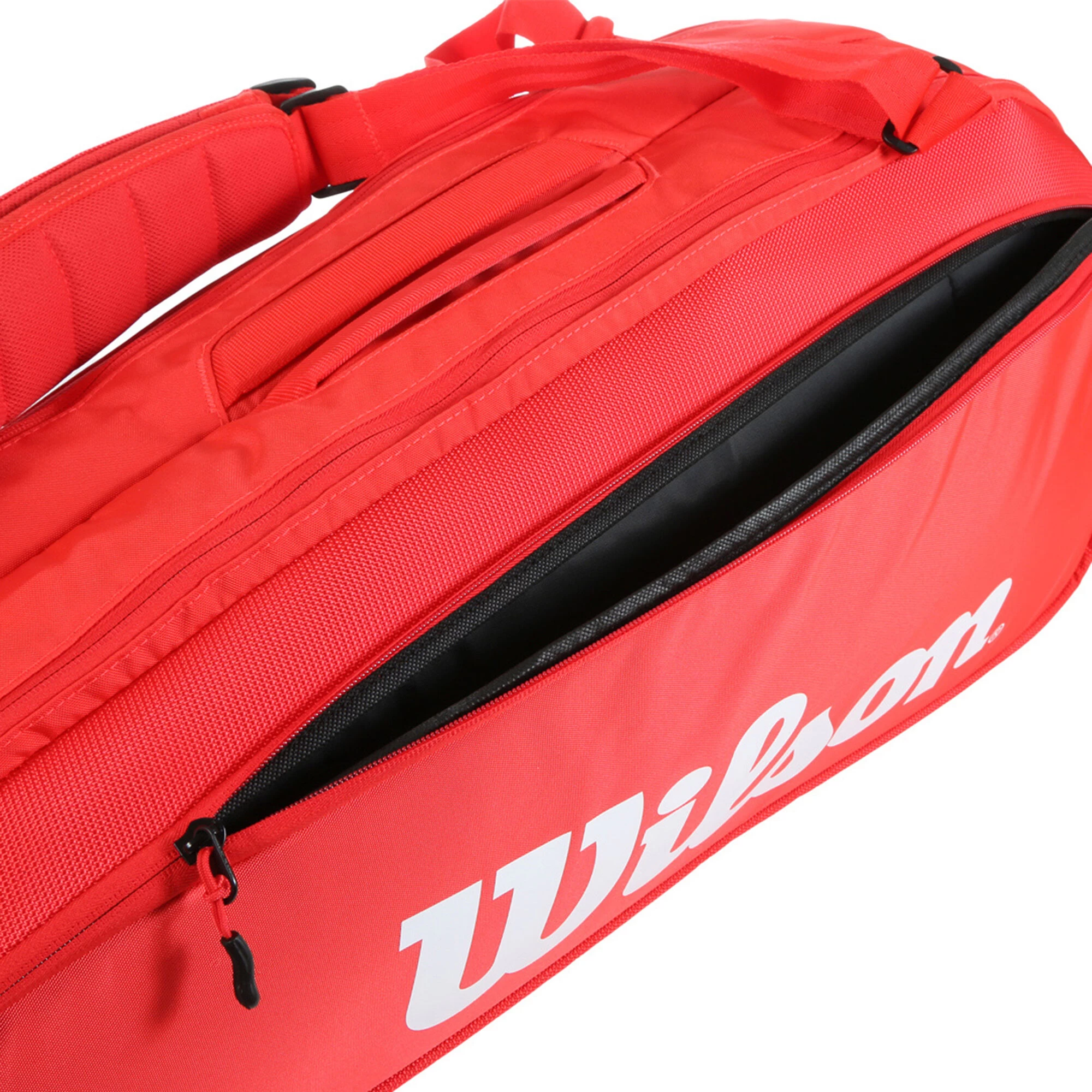 Wilson Super Tour Schlägertasche 6er - Rot, Weiß 2 Wilson Super Tour Schlägertasche 6er - Rot, Weiß – Bild 2