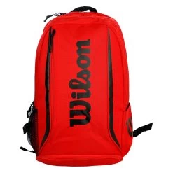 Wilson EMEA Reflective Rucksack Special Edition - Rot, Schwarz -Geschäft für Tennisausrüstung 0224800000 000