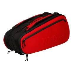 Wilson Clash Super Tour Schlägertasche 9er - Rot -Geschäft für Tennisausrüstung 0227600000 000
