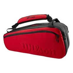 Wilson Clash Super Tour Schlägertasche 9er - Rot -Geschäft für Tennisausrüstung 0227600000 0 1