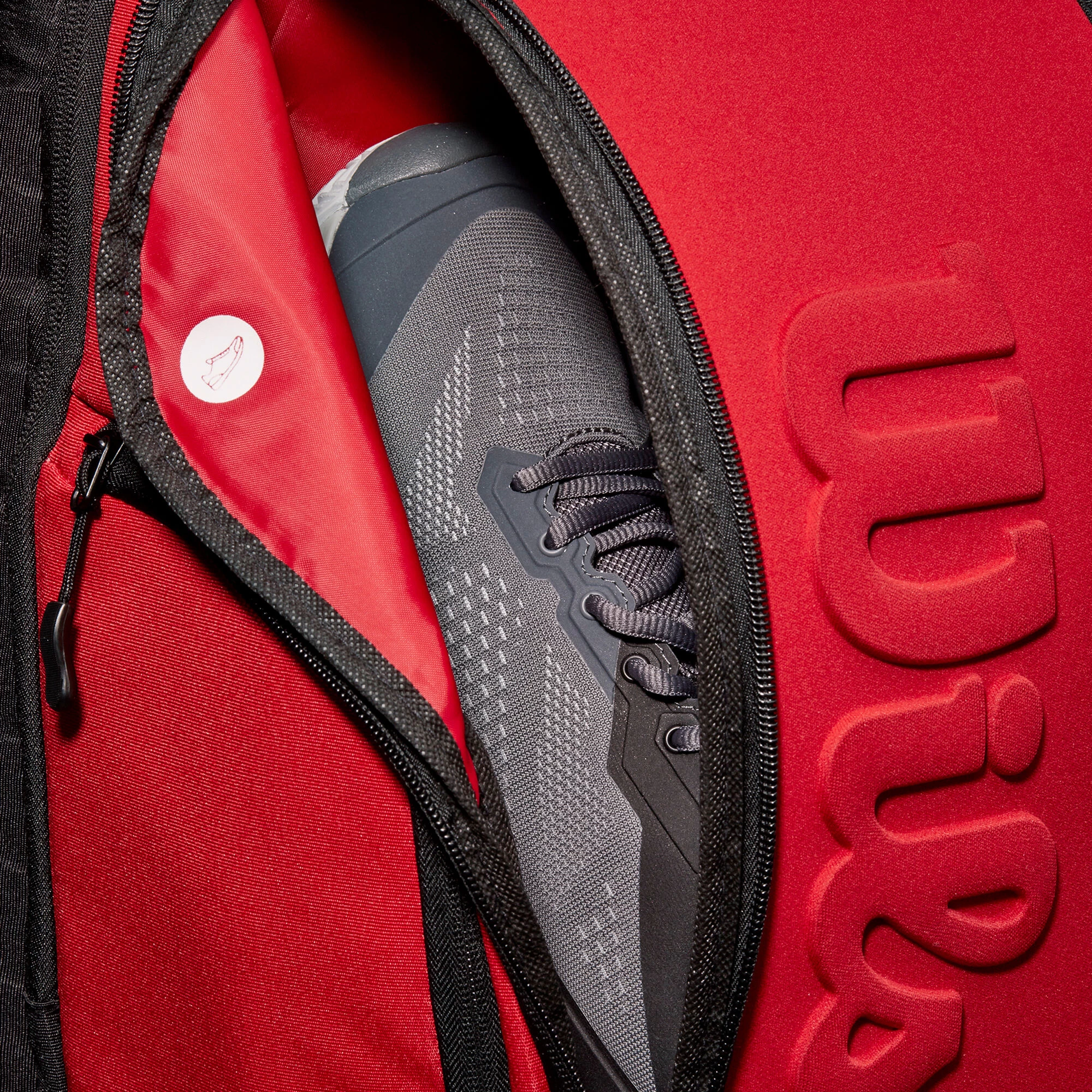 Wilson Clash Super Tour Rucksack - Rot 10 Wilson Clash Super Tour Rucksack - Rot – Bild 10