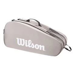 Wilson Tour Schlägertasche 6er - Grau -Geschäft für Tennisausrüstung 0235400000 000