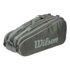 Wilson Tour Schlägertasche 6er - Dunkelgrün -Geschäft für Tennisausrüstung 0235500000 000