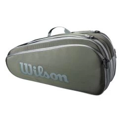 Wilson Tour Schlägertasche 6er - Dunkelgrün -Geschäft für Tennisausrüstung 0235500000 0 1