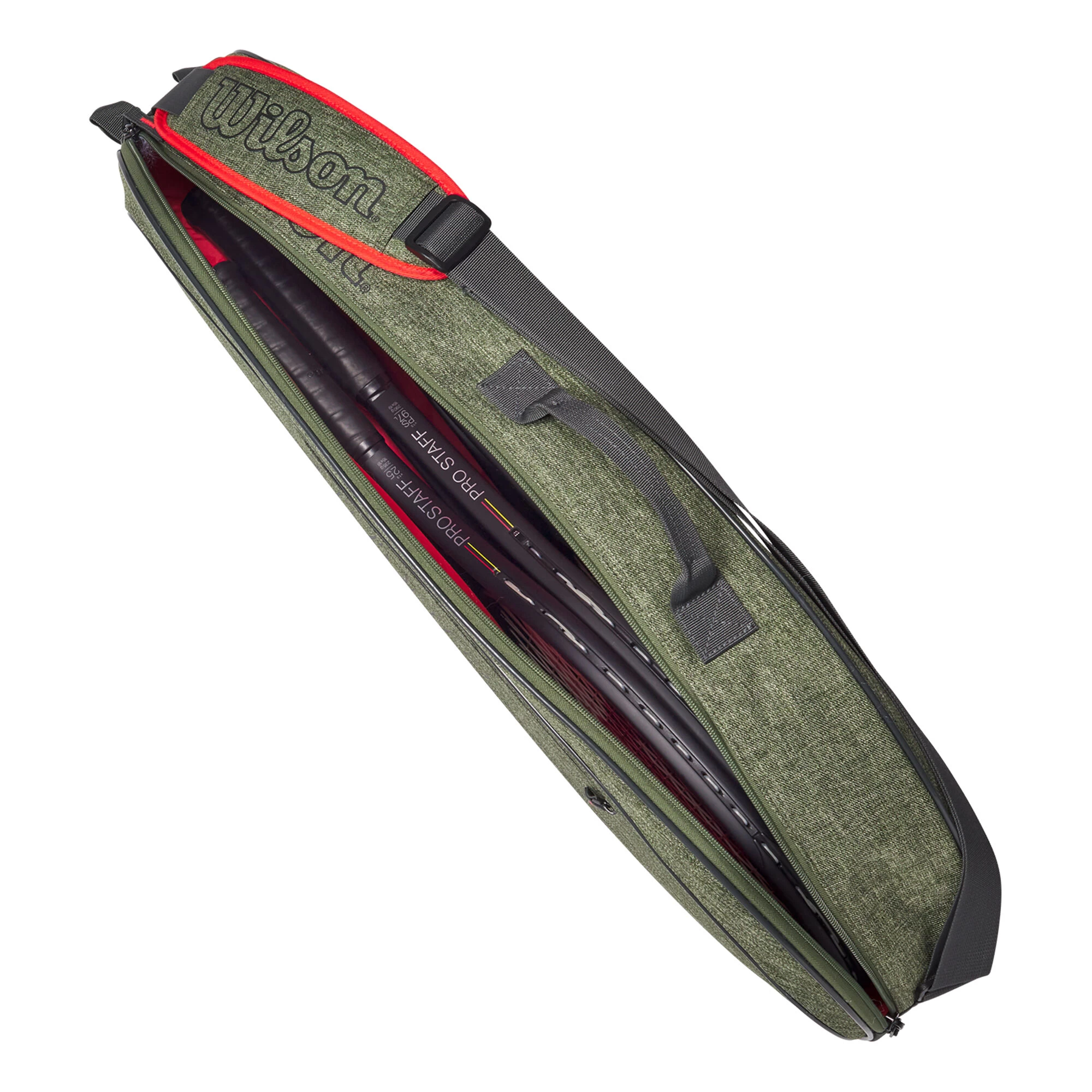 Wilson Team Schlägertasche 3er - Grün 4 Wilson Team Schlägertasche 3er - Grün – Bild 4